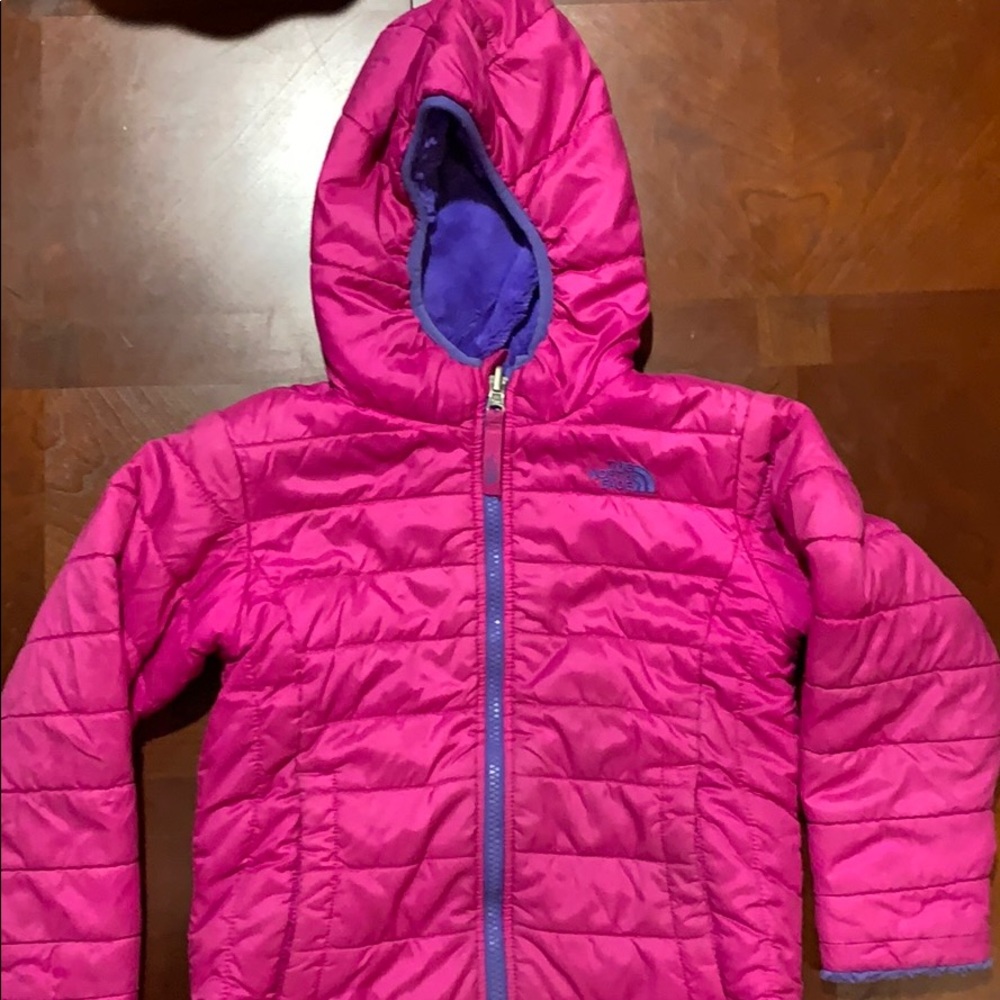 The North Face girls reversible coat